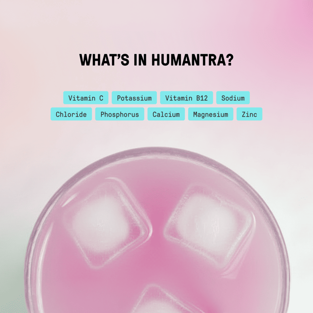 Humantra Electrolyte Powder – Lychee | 20 Sachets