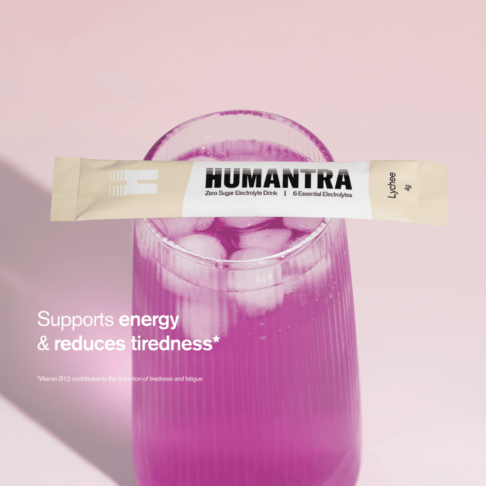 Humantra Electrolyte Powder – Lychee | 20 Sachets