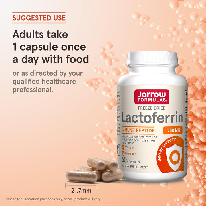 Quality Lactoferrin Supplements: These immune supplements are non-GMO and gluten free