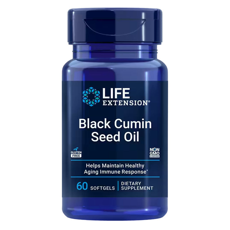 Life Extension Black Cumin Seed Oil - 60 Softgels
