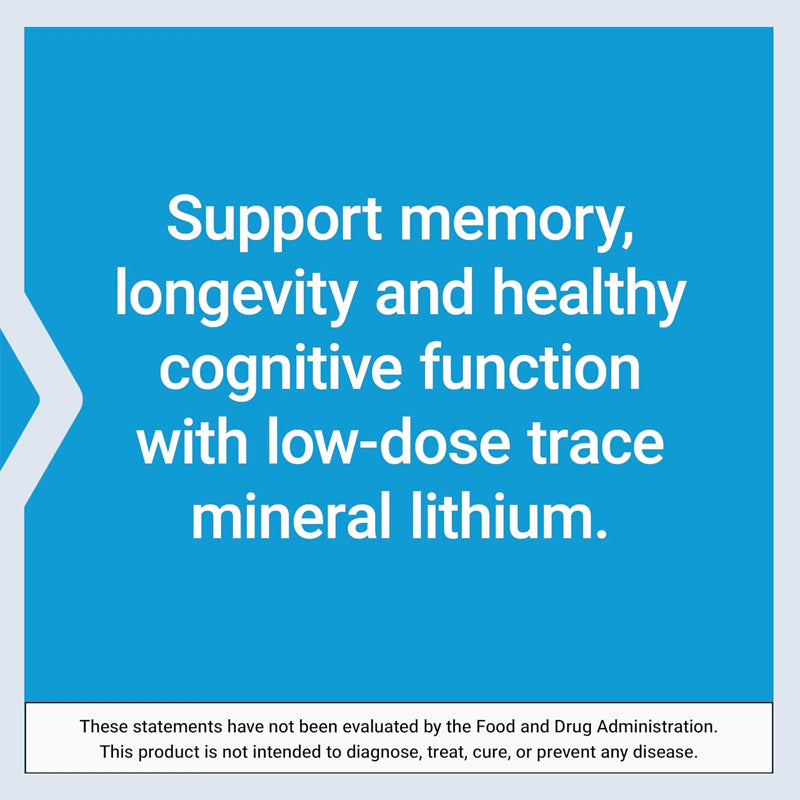 Life Extension - Lithium 1000 Mcg | Fitaminat 