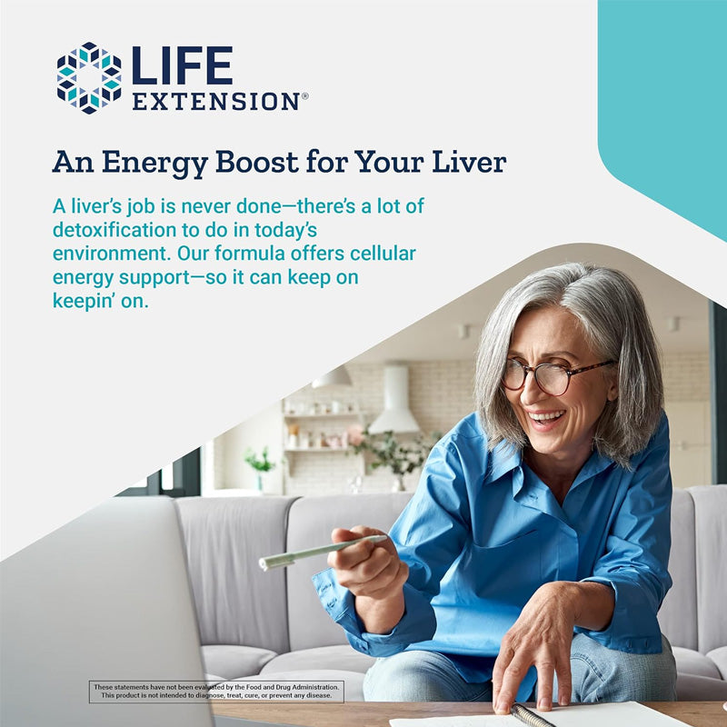 Life Extension Liver Efficiency Formula - 30 Vegetarian Capsules