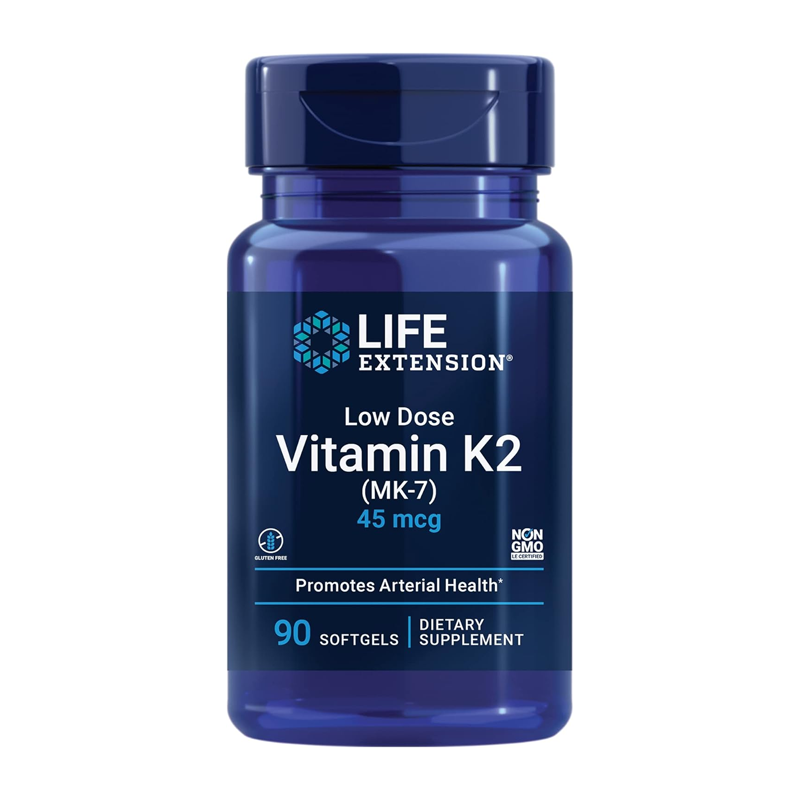 Buy Life Extension Vitamin K2 Mk-7 45Mcg | Fitaminat 