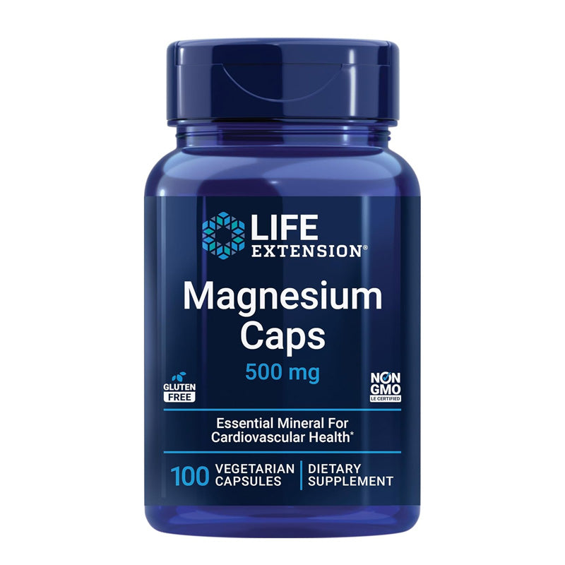 Life Extension Magnesium Caps 500Mg | Fitaminat 