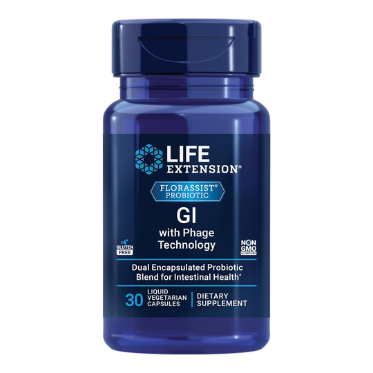 Life Extension Florassist Probiotic 30 Capsules - Main Image