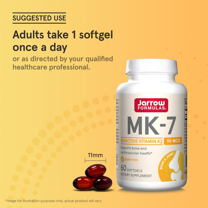 MK-7 is responsible for the carboxylation of specific bone proteins needed for building bone