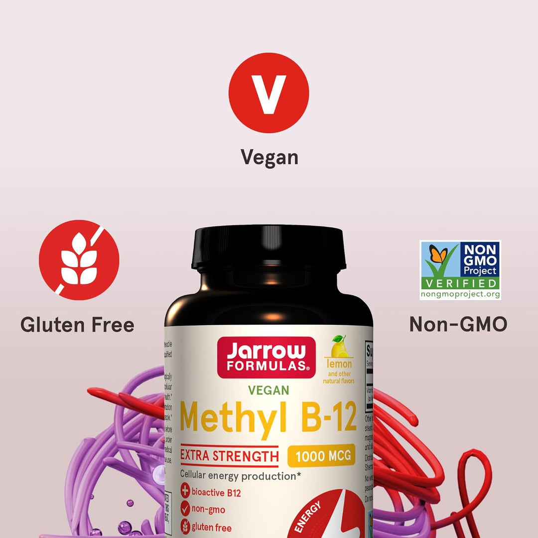 Better Recognized & Delivered; Methyl B-12 is naturally recognized by the body, so it’s delivered to your cells more effectively to support your body’s natural cellular energy production