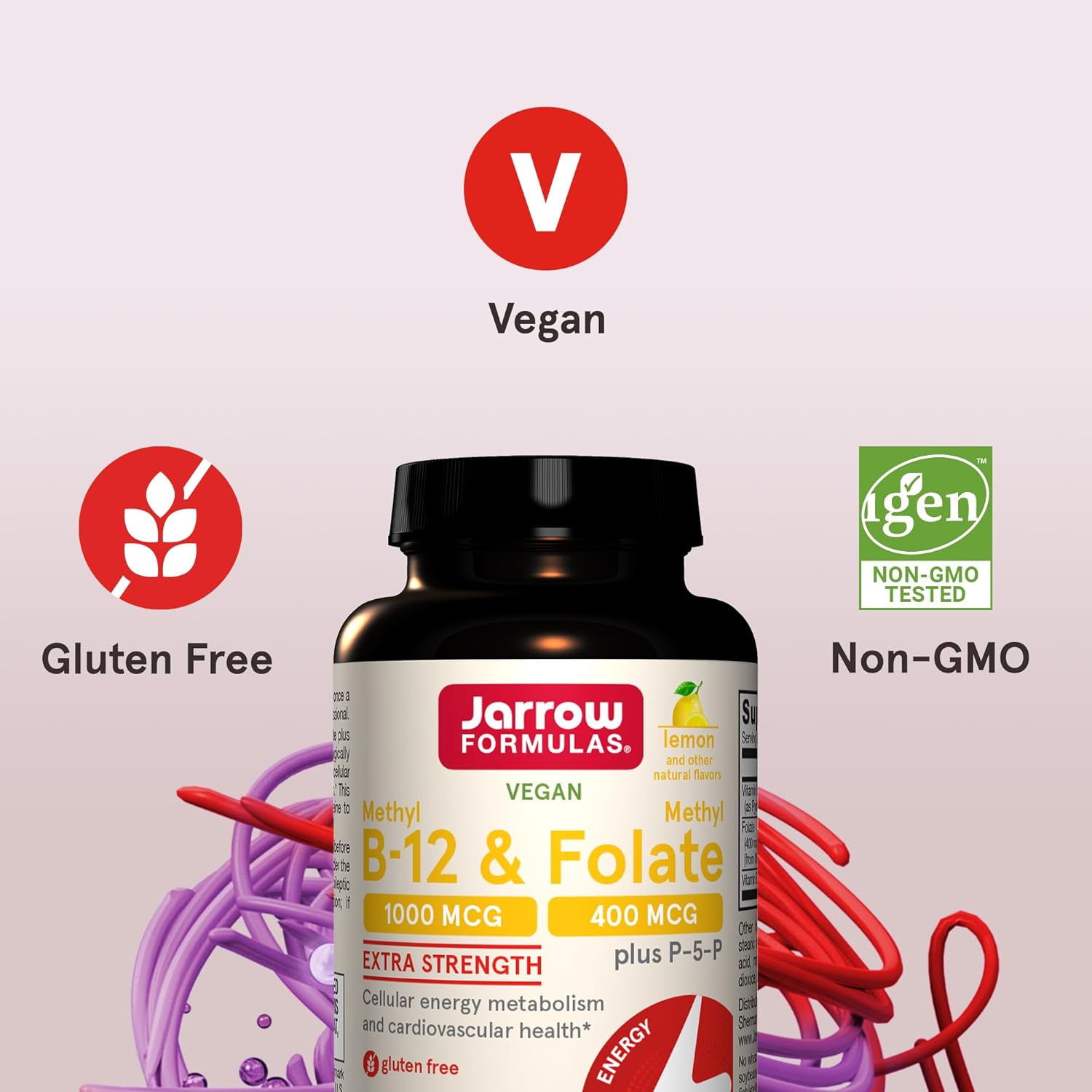 Homocysteine Metabolism: Methyl B-12 and methyl folate facilitate the metabolism of homocysteine into methionine, while P5P facilitates the metabolism to cysteine