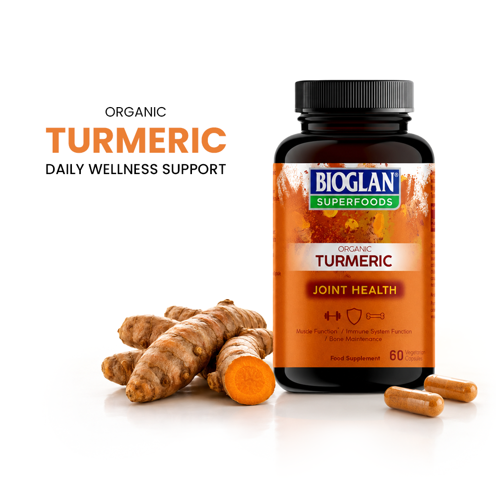 Bioglan Superfoods Organic Turmeric Capsules - 60 Capsules