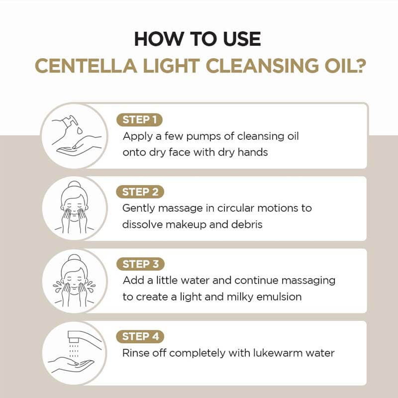 SKIN1004 Madagascar Centella Light Cleansing Oil - 200 ml
