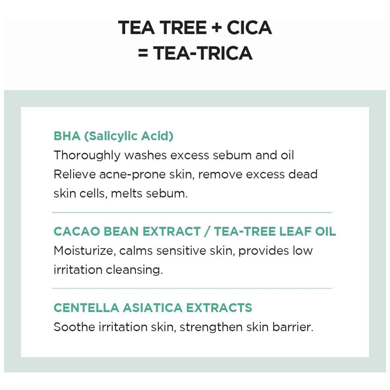 SKIN1004 Madagascar Centella Tea-Trica BHA Foam Relief to Acne-prone Skin - 125ml