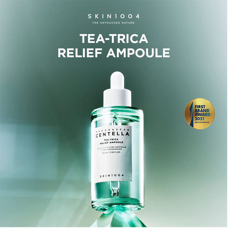 SKIN1004 Madagascar Centella Tea-Trica Relief Ampoule Soothing Hydration for Sensitive Skin - 210ml