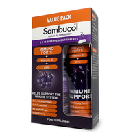 Sambucol Black Elderberry Vitamin C + Zinc Effervescent Value Pack