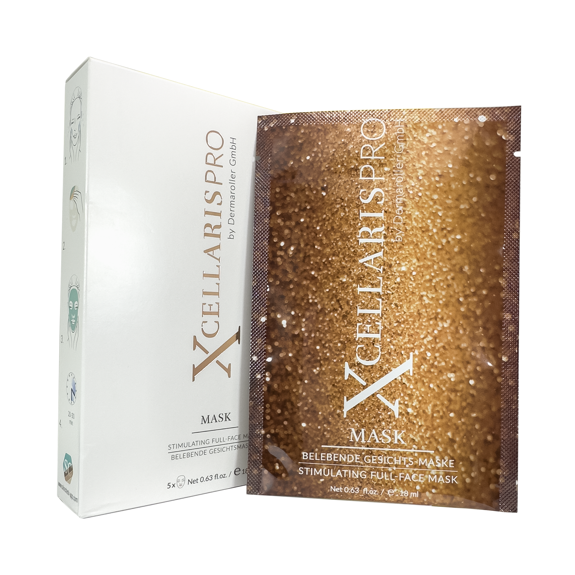 Xcellarispro Stimulating Full Face Mask - Mask with Box image