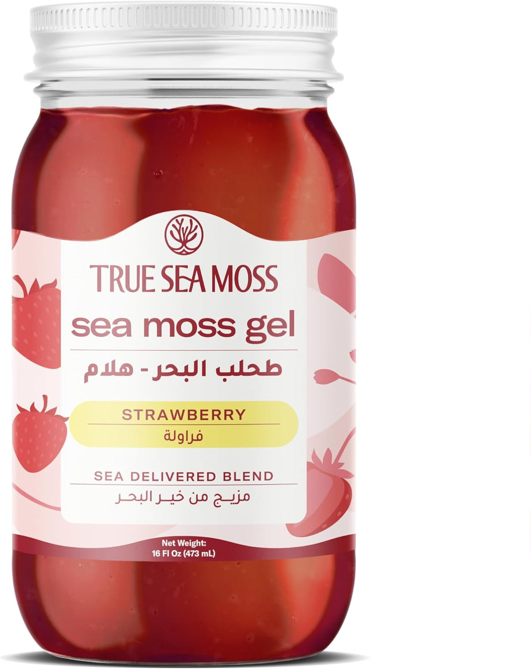 True Sea Moss Gel - Strawberry