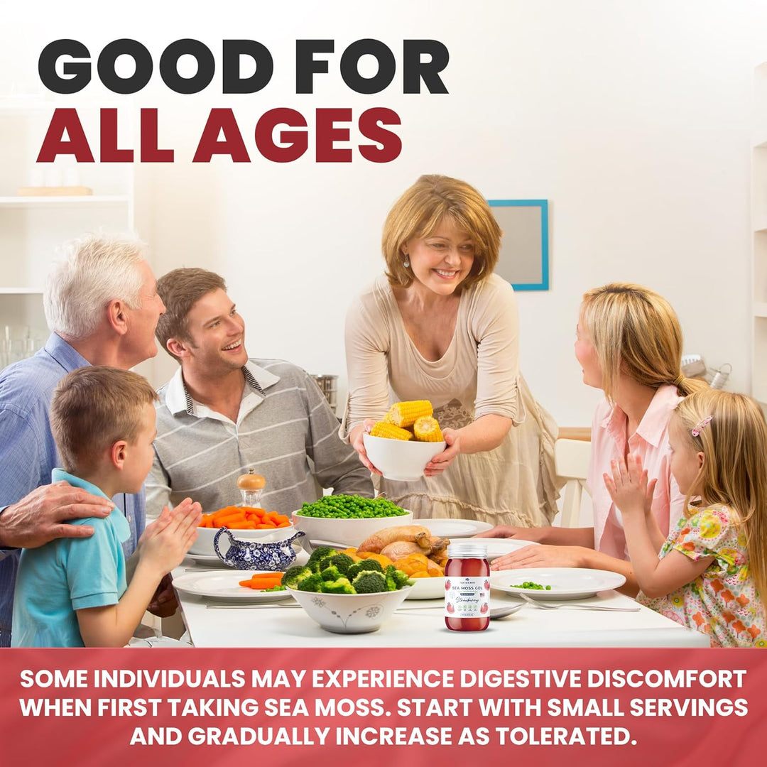 True Sea Moss Gel - Strawberry