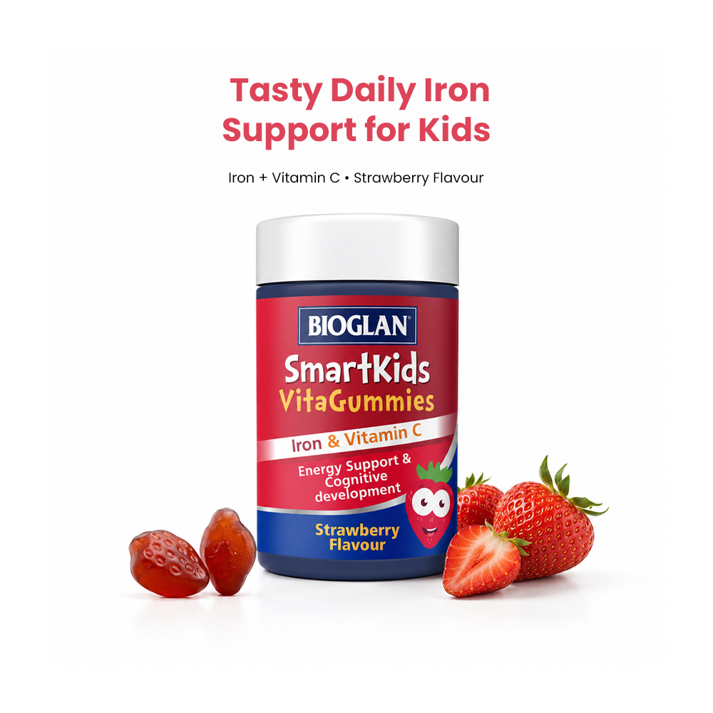 Bioglan SmartKids Iron with Vitamin C VitaGummies - 30 Gummies