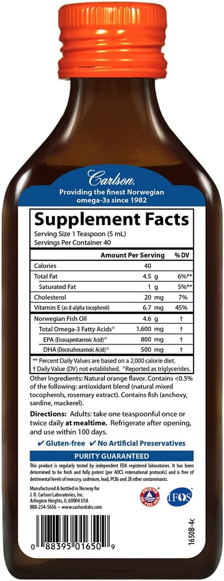 1,600 mg of omega-3s in a single teaspoon