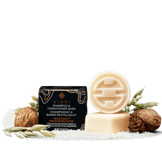Viori Mini Shampoo & Conditioner Hair Bar Set Native Essence - Main Image