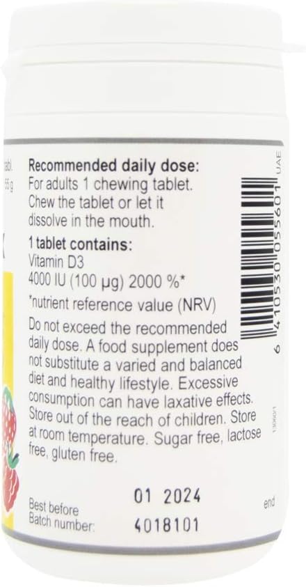 VITAMIN D is an important vitamin for the development of strong bones and teeth. It contributes to the normal absorption or utilization of calcium and phosphorus and to the normal level of calcium in the blood.