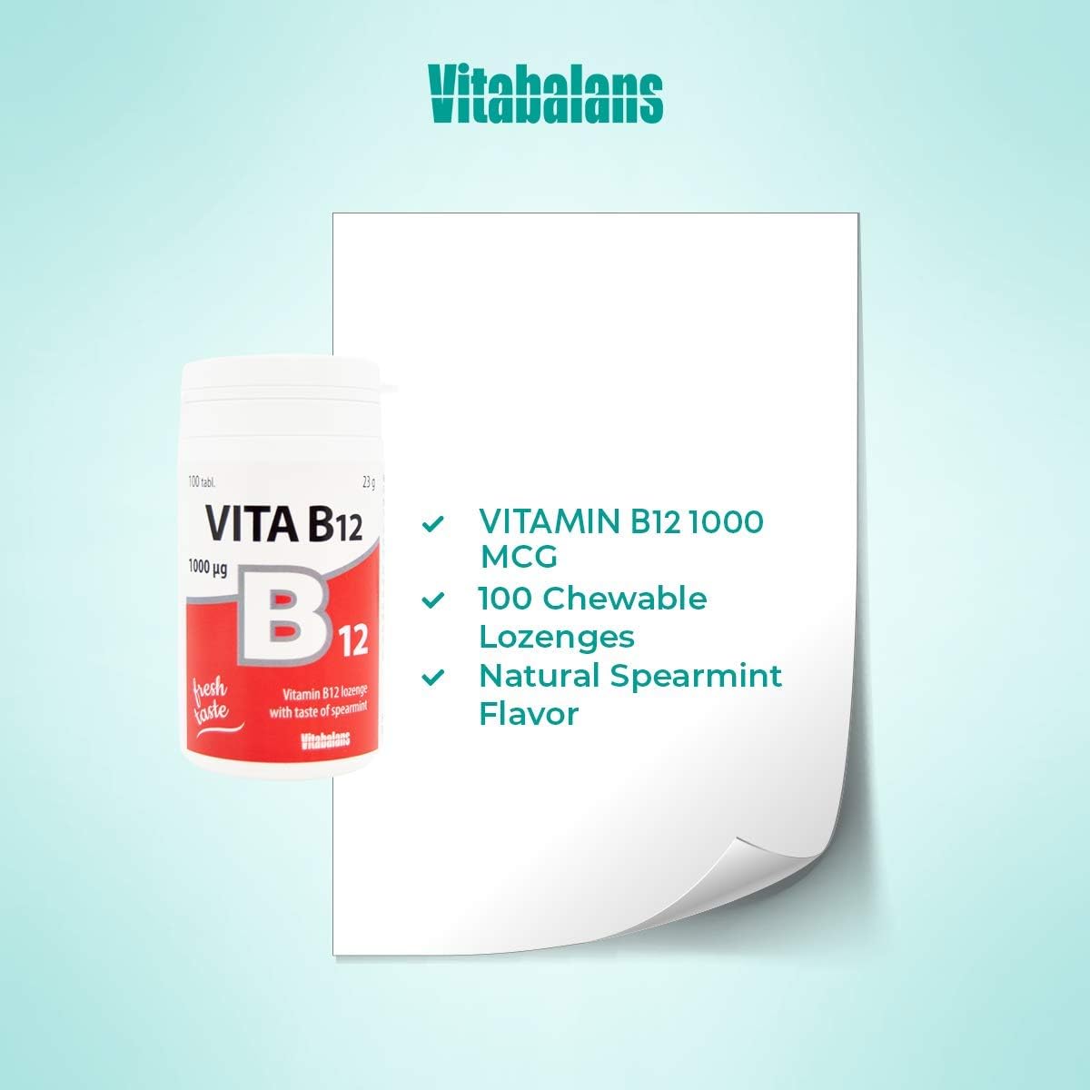 ENHANCES MEMORY Vitamin B12 promotes also the normal functioning of the nervous system and normal psychological functions being important for the memory.