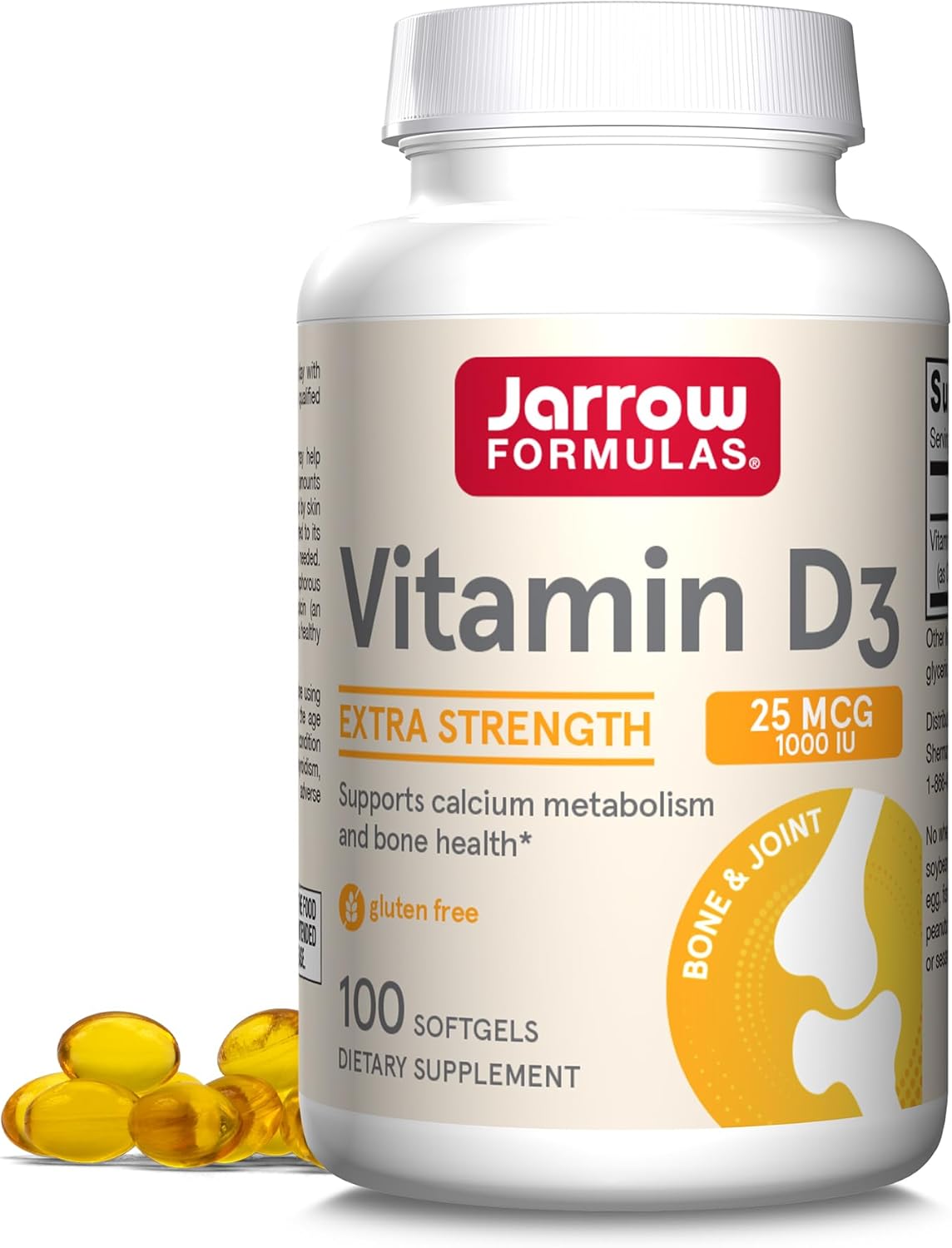 Optimal Absorption: Provides Vitamin D3, known for its superior bioavailability compared to Vitamin D2 for better vitamin D status.