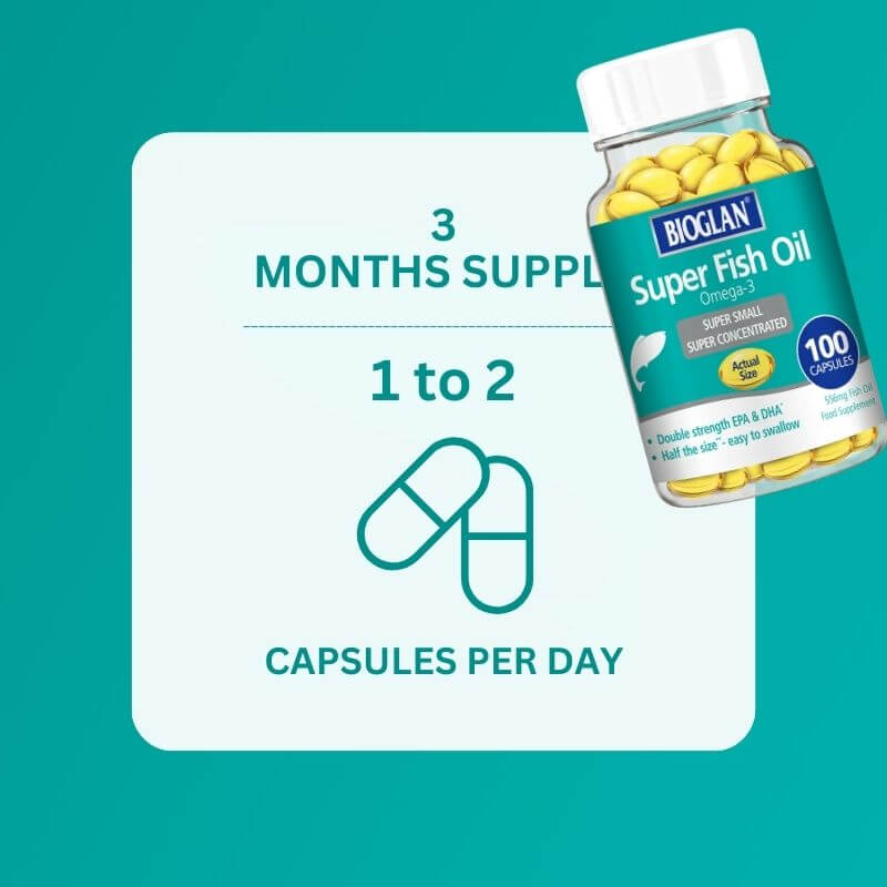 bioglan-super-fish-oil 2 capsules per day