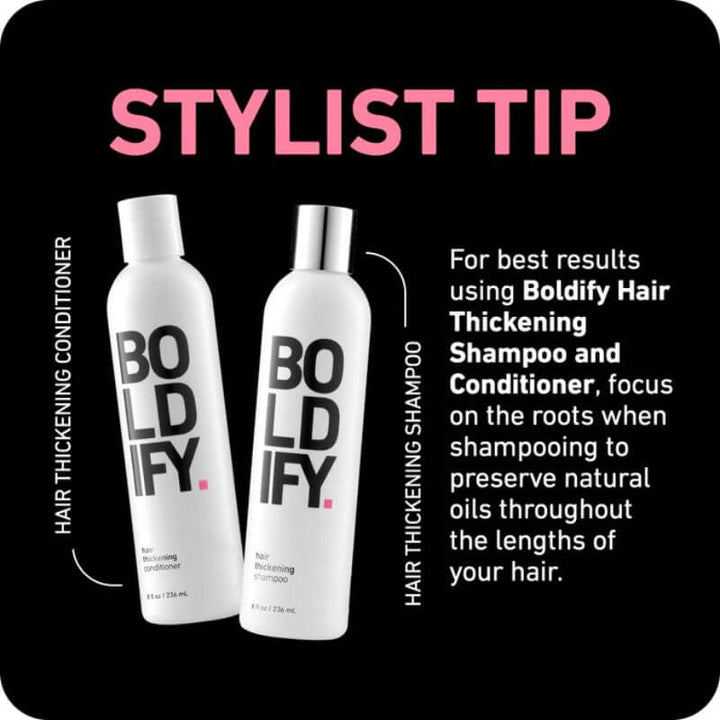 Boldify Hair Thickening Shampoo - 236 ml Stylist Tip | Fitaminat