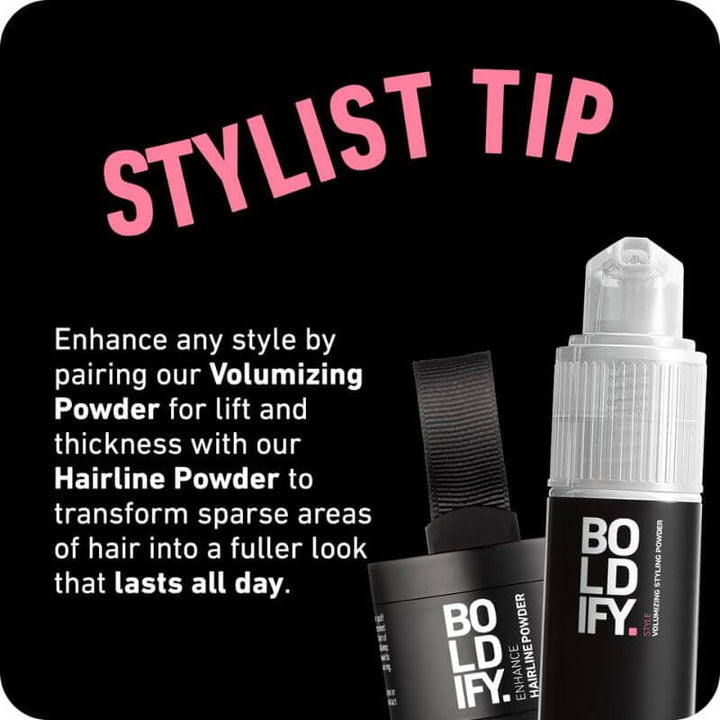 Boldify Hair Volumizing Powder - 12g Stylist Tip | Fitaminat