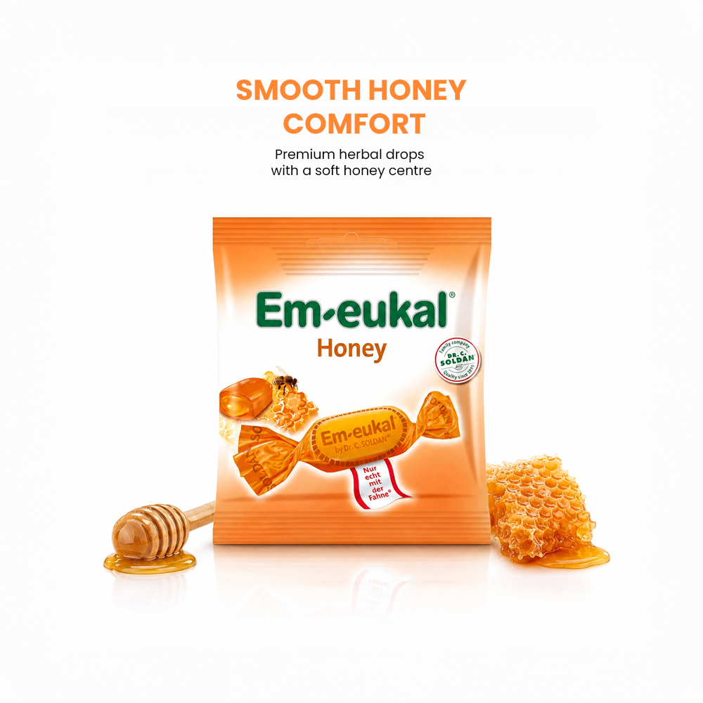 Em-eukal Honey, Honey-filled drops - 50g