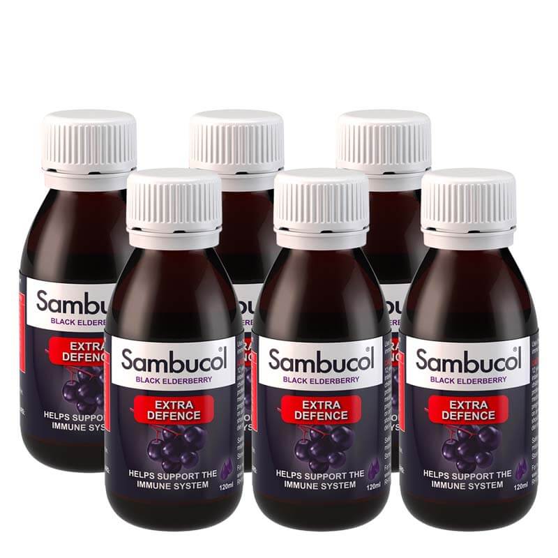 Sambucol Extra Defense Liquid Vitamin C with Zinc 120ml