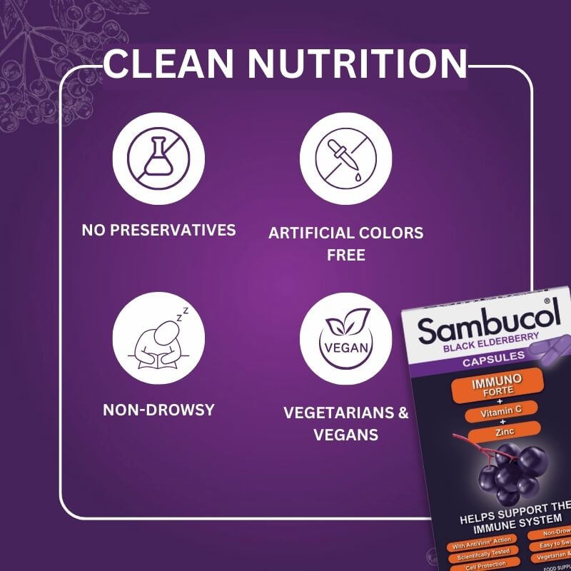 Sambucol Vitamin C Capsules
