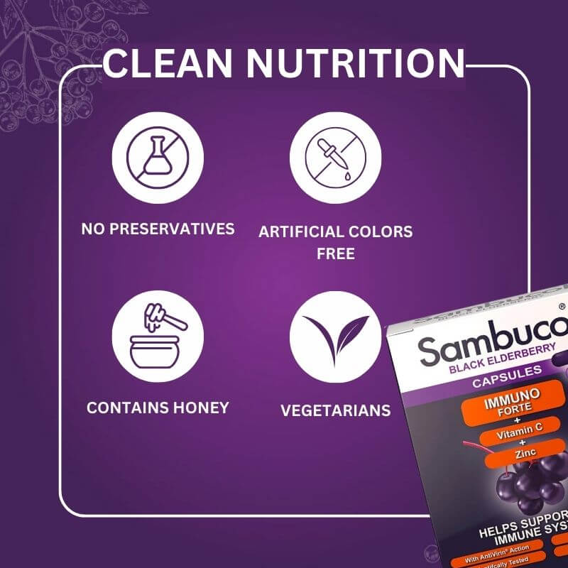 Sambucol Vitamin C Pastilles Immuno Forte Zinc