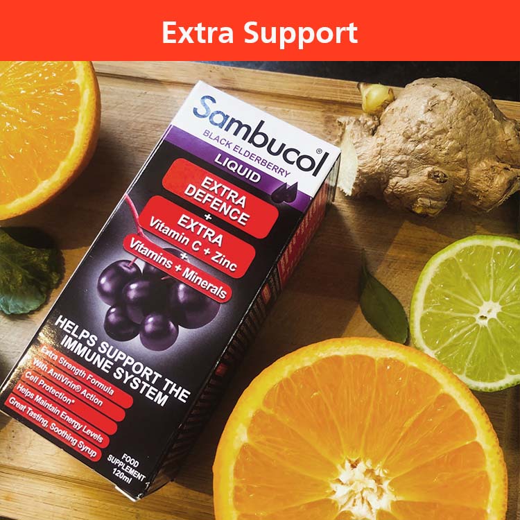  Sambucol - Black Elderberry - Extra Defence| Fitaminat 