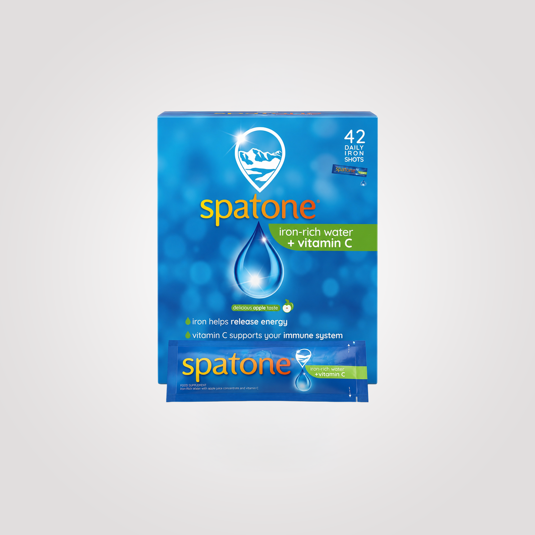 Spatone Natural Iron + Vitamin C Apple Flavour - 42 Sachets
