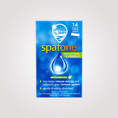 Spatone Natural Iron + Vitamin C Apple Flavour - 14 Sachets