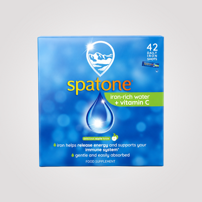 Spatone Natural Iron + Vitamin C Apple Flavour - 42 Sachets