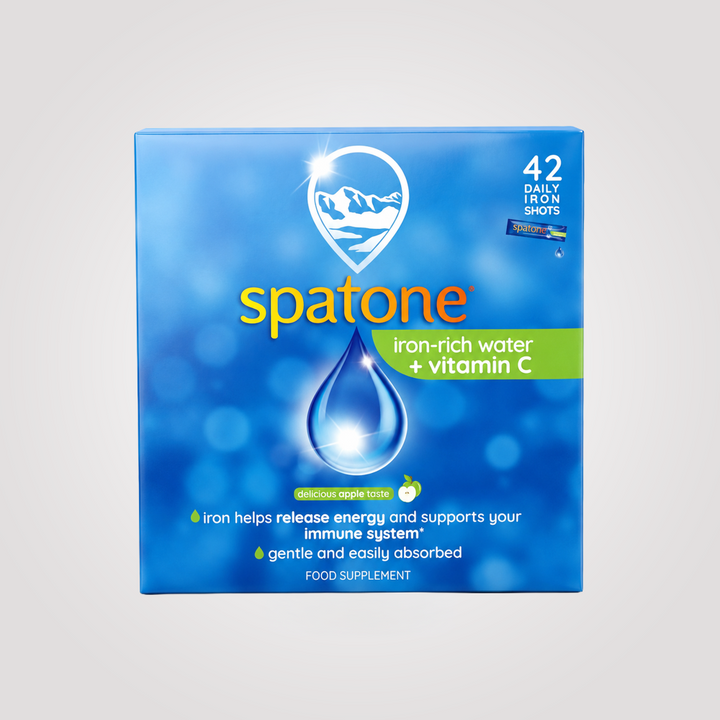Spatone Natural Iron + Vitamin C Apple Flavour - 42 Sachets