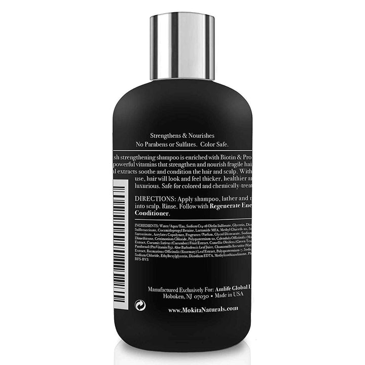 Mokita Naturals Regenerate Shampoo Healthy Hair Growth with Botanical Extracts - 250 ML | Fitaminat