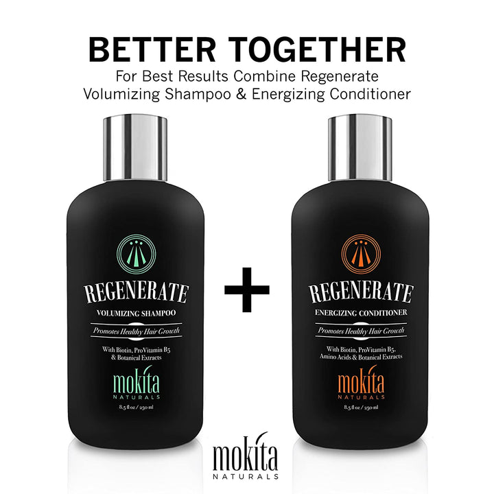 Mokita Naturals Regenerate Conditioner Healthy Hair Growth with Biotin - 250 ML Better Together | Fitaminat