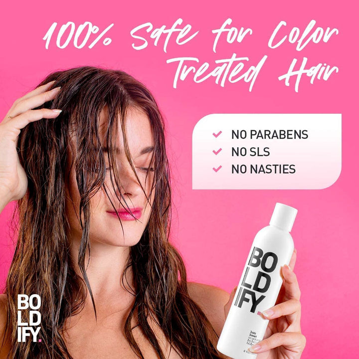 Boldify Hair Thickening Conditioner - 236 ml 100% Safe for Color Treated Hair | Fitaminat