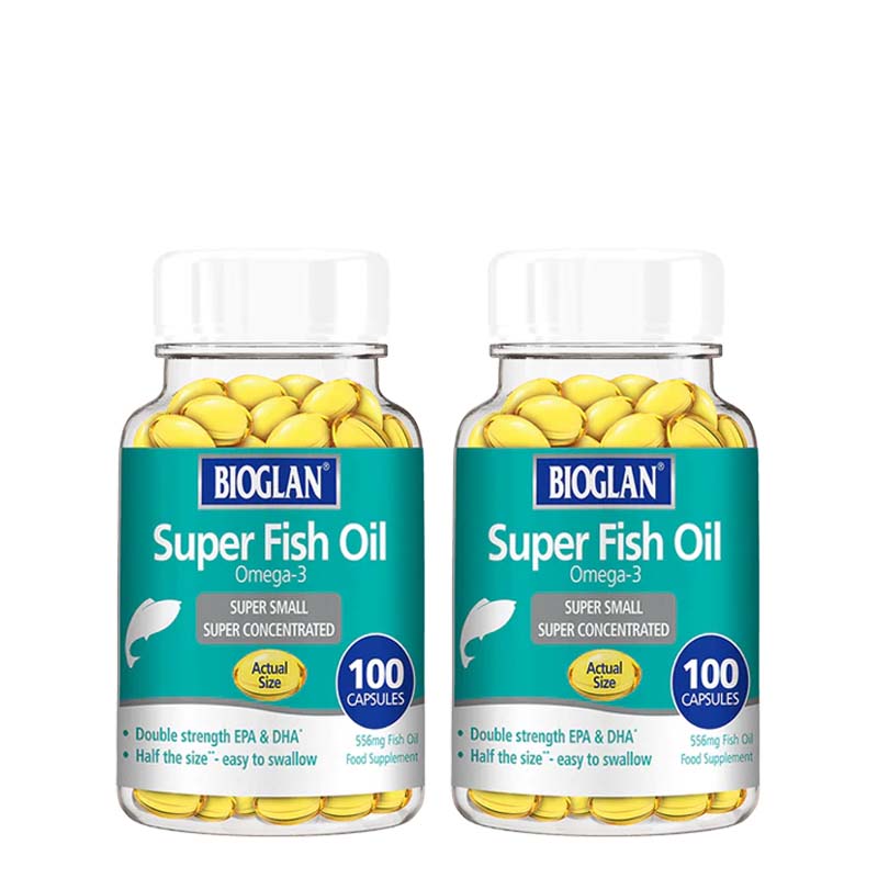 بيوجلان سوبر زيت السمك أوميغا 3 كبسولات 1000mg EPA & DHA - 100 كبسولة