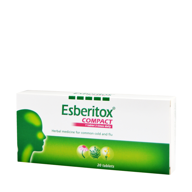 Esberitox - Compact, Shorten Common Cold - 20 Tablets