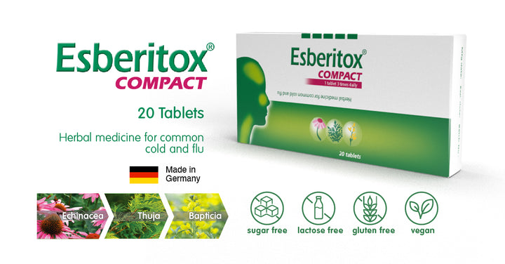 Esberitox - Compact, Shorten Common Cold - 20 Tablets