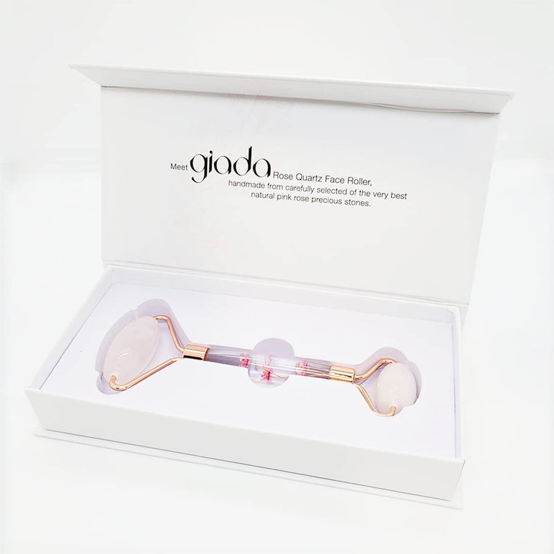 Giada Rosa - Natural Rose Quartz Face Roller | Fitaminat