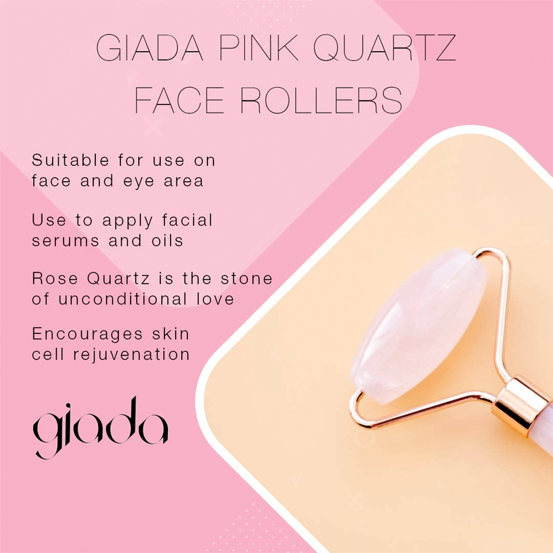 Giada Rose Quartz face Roller