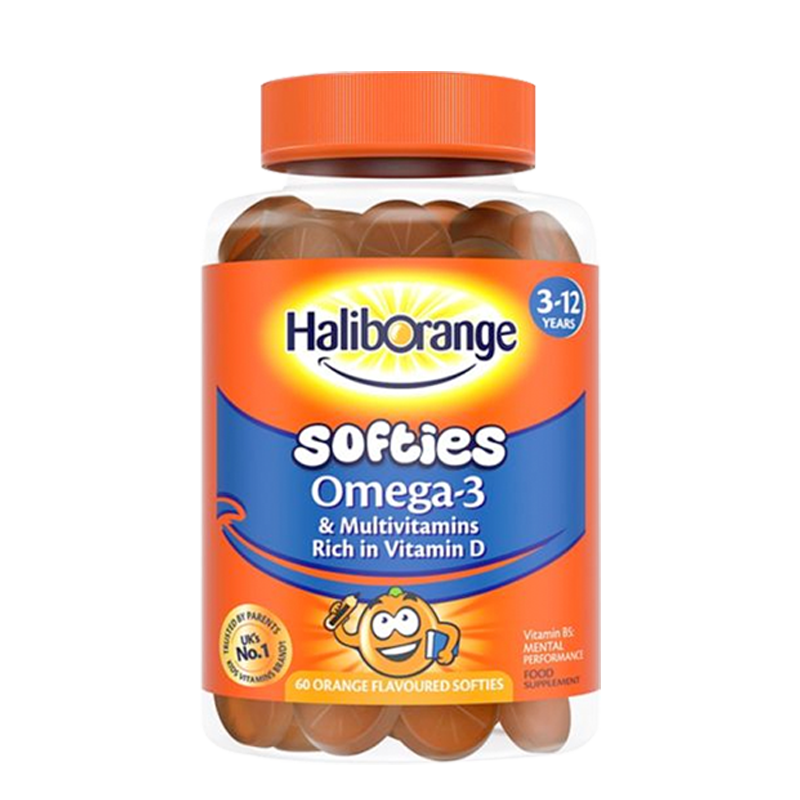 Haliborange Kids Omega-3 and Multivitamins Softies