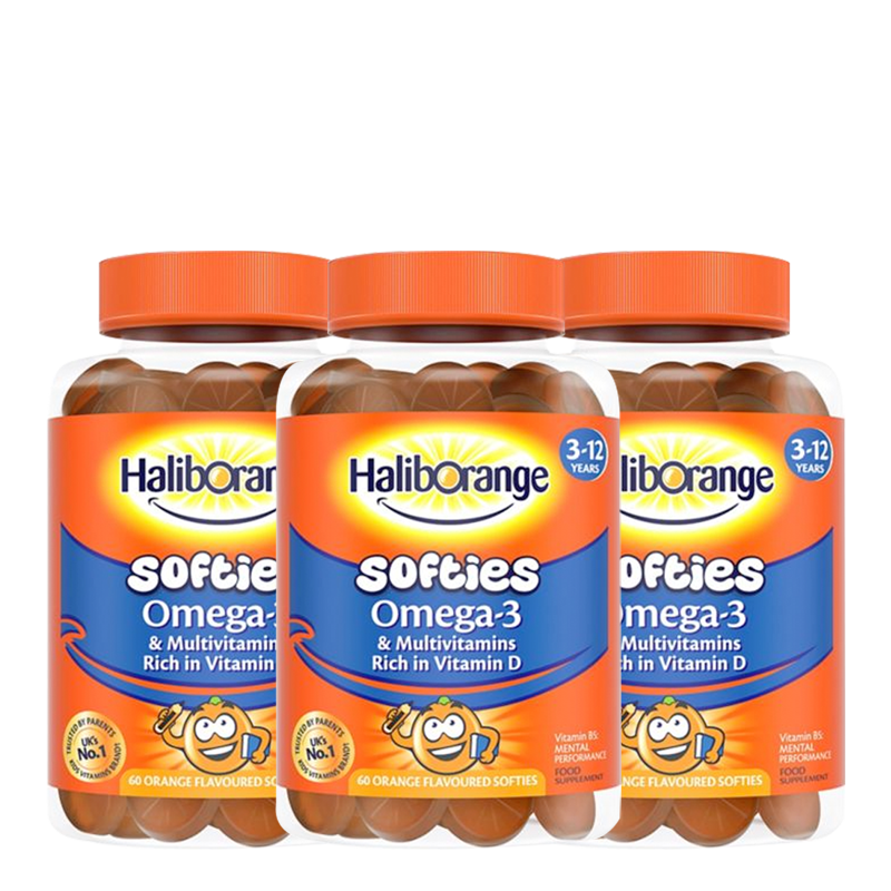Haliborange Kids Omega-3 and Multivitamins Softies