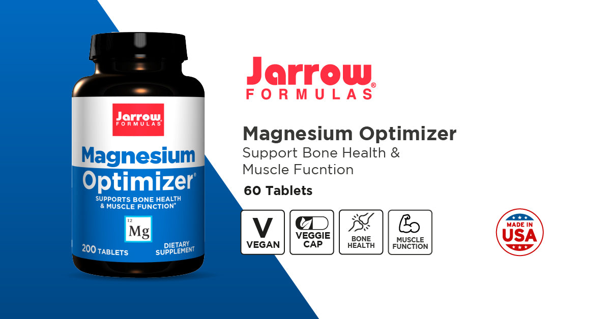 Jarrow Formulas Magnesium Optimizer, Magnesium supplements