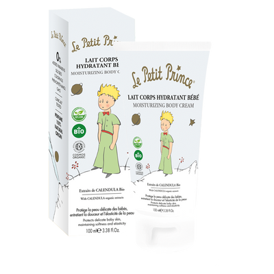 Le Petit Prince Moisturizing Body Cream Organic Jojoba Oil Calendula Flower Extract - 100 ML